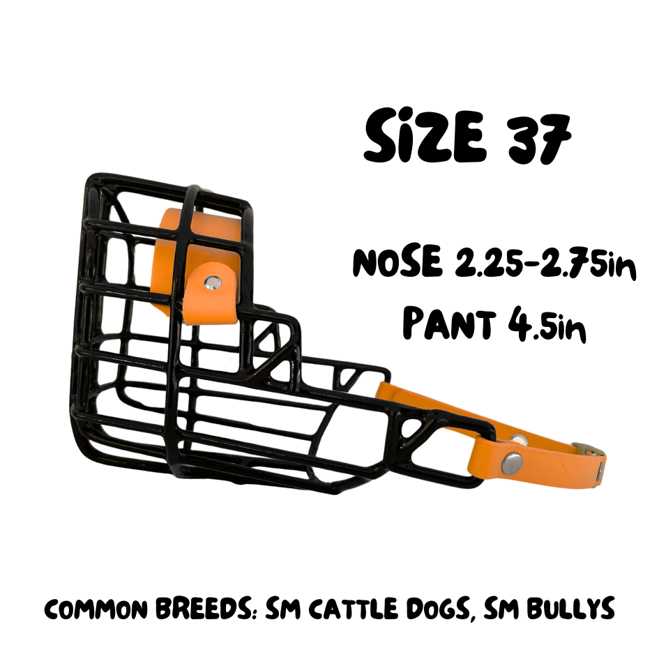 Size 21 Standard Muzzle — Big Snoof Dog Gear